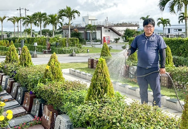 スタッフ常駐で行き届いた管理