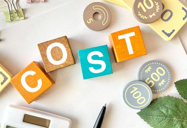 費用の負担が少ない